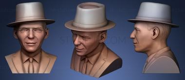 3D model Frank Sinatra (STL)